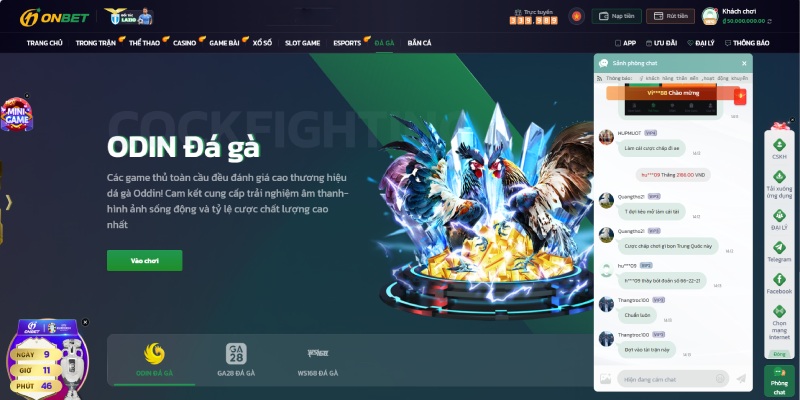 Giới Thiệu Onbet Thiết lập phòng chat trò chuyện rôm rả